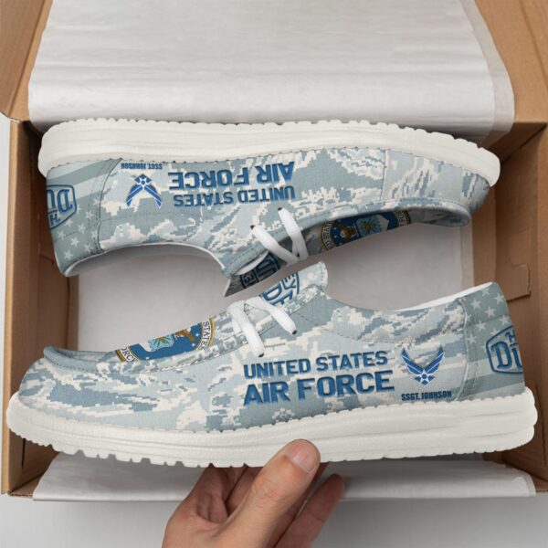 Tubopro U.S. Air Force Personalized Hey Dude Shoes For Men And Women - Image 2
