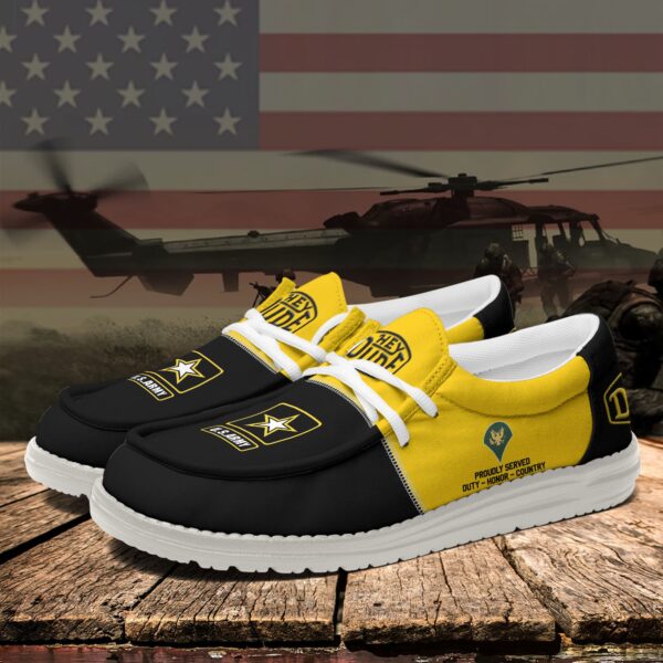 Tubopro U.S. Army Personalized Hey Dude Shoes For Men And Women - Image 4