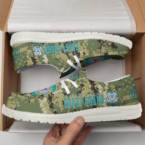 Tubopro U.S. Coast Guard Personalized Hey Dude Shoes For Men And Women - Image 2