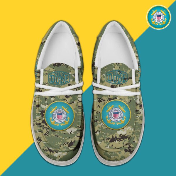 Tubopro U.S. Coast Guard Personalized Hey Dude Shoes For Men And Women - Image 4