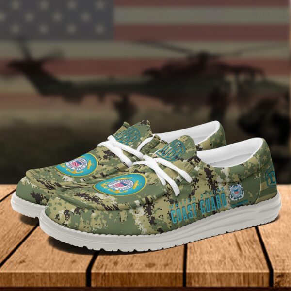 Tubopro U.S. Coast Guard Personalized Hey Dude Shoes For Men And Women - Image 3