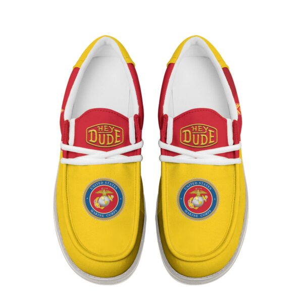Tubopro U.S. Marine Corps Personalized Hey Dude Shoes For Men And Women - Image 5