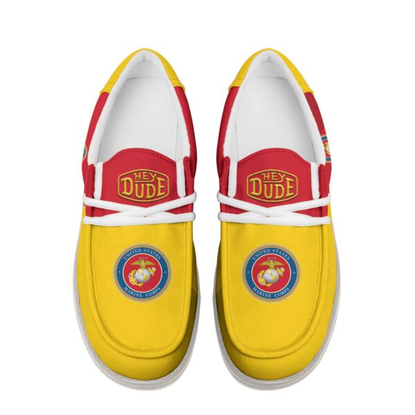Tubopro U.S. Marine Corps Personalized Hey Dude Shoes For Men And Women - Image 5
