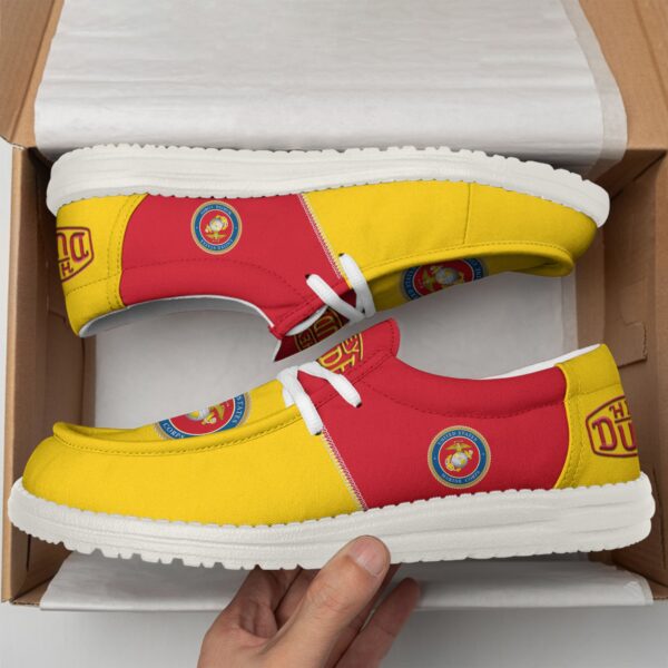 Tubopro U.S. Marine Corps Personalized Hey Dude Shoes For Men And Women - Image 3