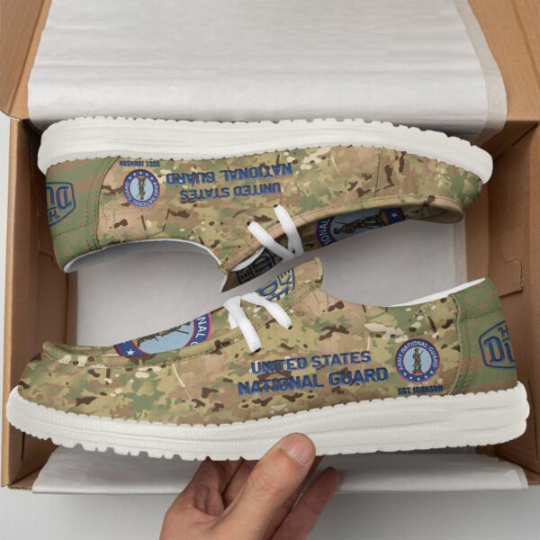 Tubopro US National Guard Personalized Hey Dude Shoes For Men And Women - Image 2