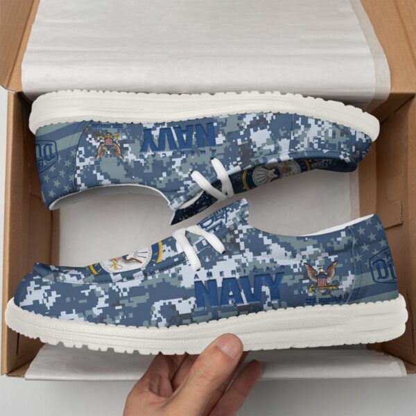Tubopro U.S. Navy Personalized Hey Dude Shoes For Men And Women - Image 2