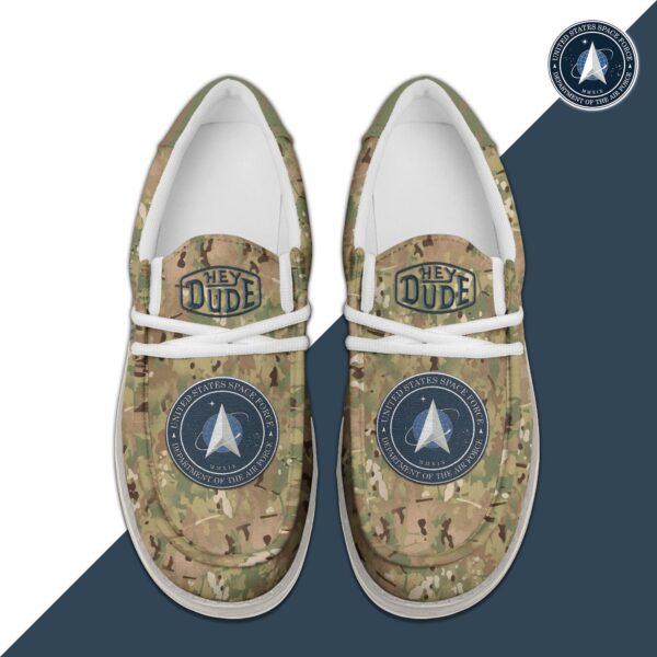 Tubopro U.S. Space Force Personalized Hey Dude Shoes For Men And Women - Image 4