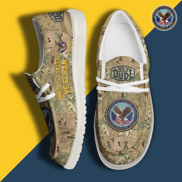 Tubopro US Veteran Personalized Hey Dude Shoes For Men And Women