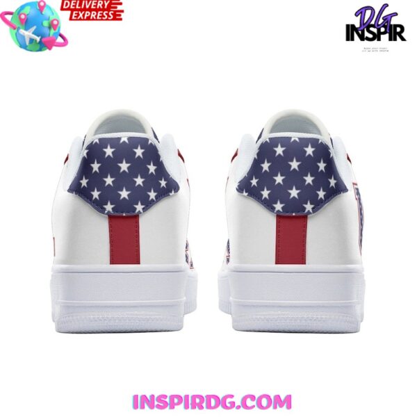 Tubopro USA Flag 4th of July Independence Air Low-Top Sneakers Shoes For Men And Women - Image 3