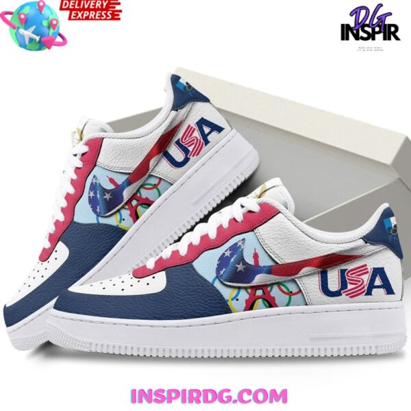 Tubopro USA Olympic Paris Air Low-Top Sneakers Shoes For Men And Women - Image 2