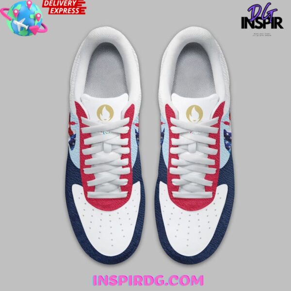 Tubopro USA Olympic Paris Air Low-Top Sneakers Shoes For Men And Women - Image 3