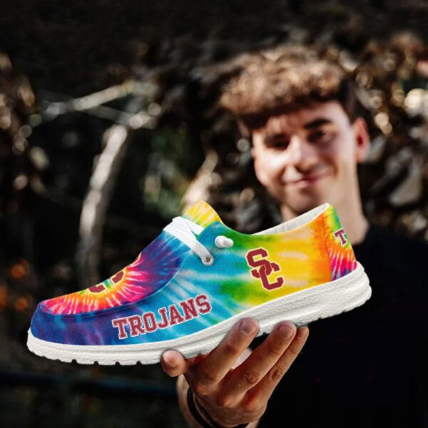 Tubopro USC Trojans Hey Dude Shoes For Men And Women - Image 6