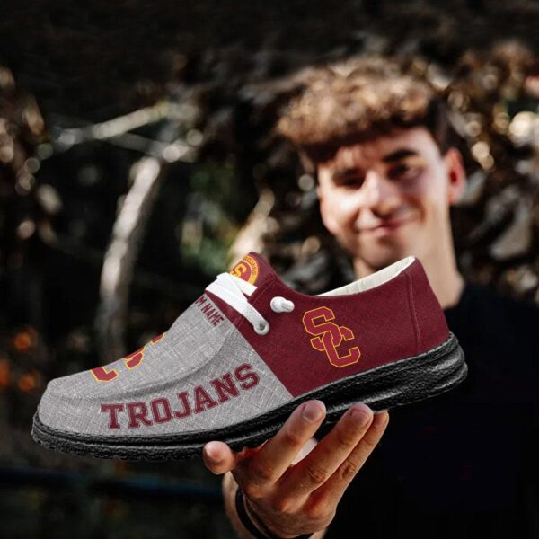 Tubopro USC Trojans Hey Dude Shoes For Men And Women - Image 3