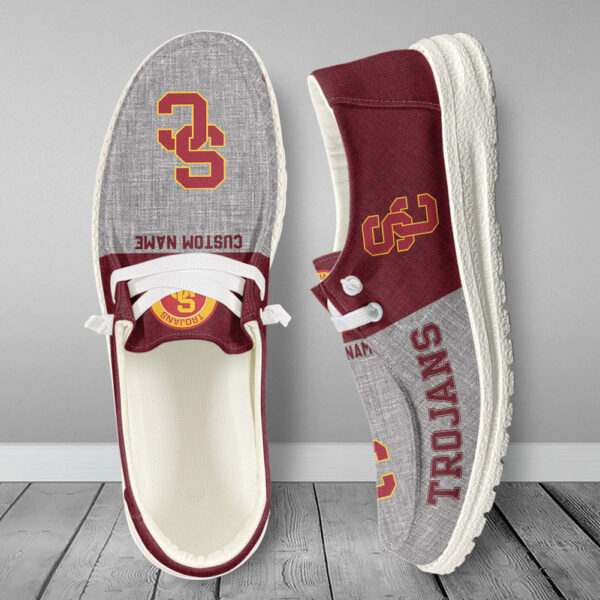 Tubopro USC Trojans Hey Dude Shoes For Men And Women - Image 6