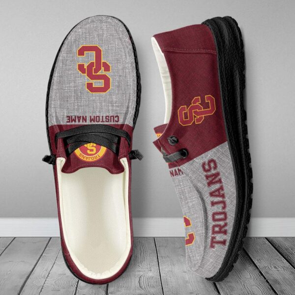 Tubopro USC Trojans Hey Dude Shoes For Men And Women - Image 5