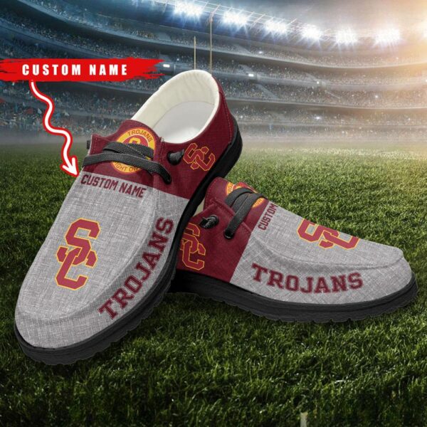Tubopro USC Trojans Hey Dude Shoes For Men And Women - Image 4