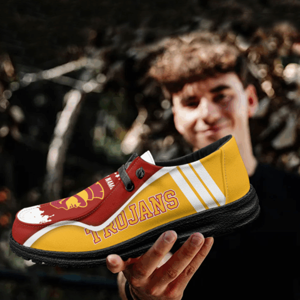 Tubopro USC Trojans Hey Dude Shoes For Men And Women - Image 4