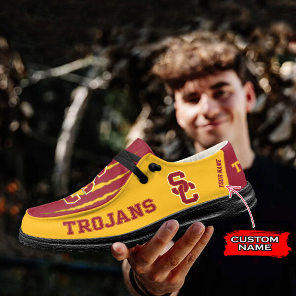 Tubopro USC Trojans Hey Dude Shoes For Men And Women - Image 4