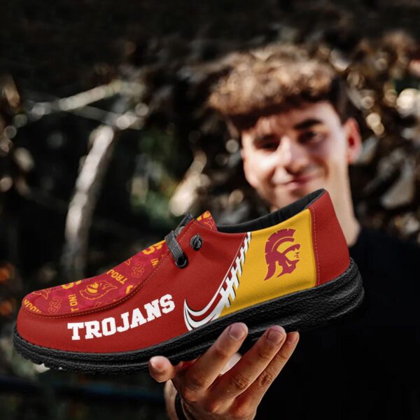 Tubopro USC Trojans Hey Dude Shoes For Men And Women - Image 4