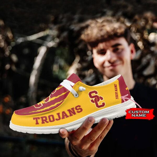 Tubopro USC Trojans Hey Dude Shoes For Men And Women - Image 3
