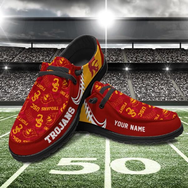 Tubopro USC Trojans Hey Dude Shoes For Men And Women - Image 2