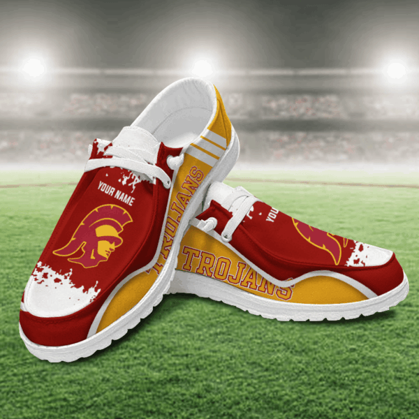 Tubopro USC Trojans Hey Dude Shoes For Men And Women