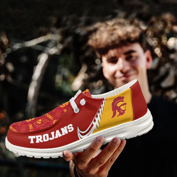 Tubopro USC Trojans Hey Dude Shoes For Men And Women - Image 3