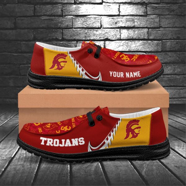 Tubopro USC Trojans Hey Dude Shoes For Men And Women - Image 6
