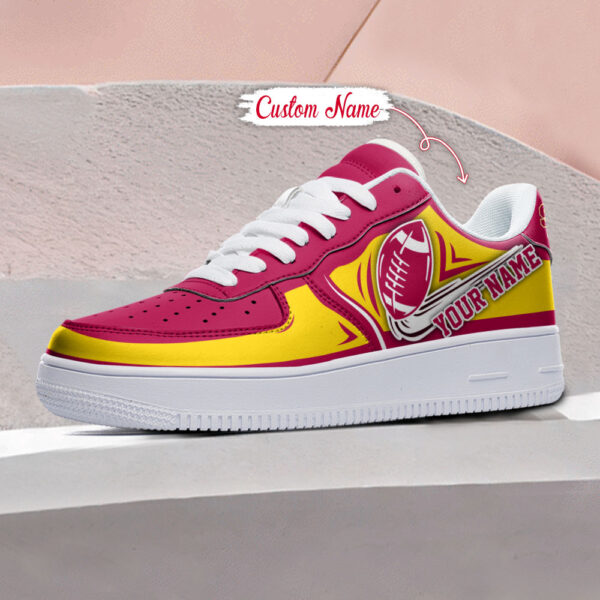 Tubopro USC Trojans NCAA Air Low-Top Sneakers Shoes For Men And Women - Image 3