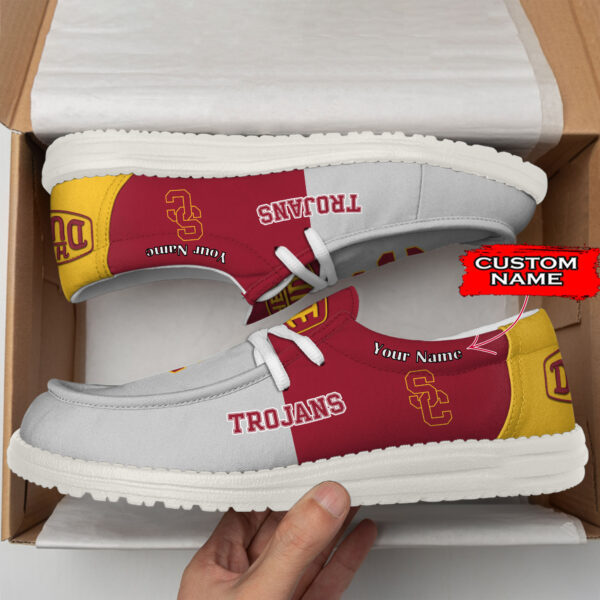 Tubopro USC Trojans Personalized Hey Dude Shoes For Men And Women - Image 3