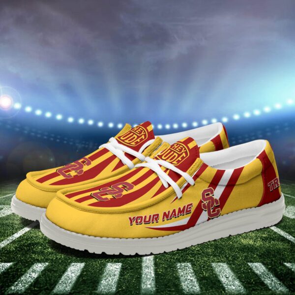 Tubopro USC Trojans Personalized Hey Dude Shoes For Men And Women - Image 3