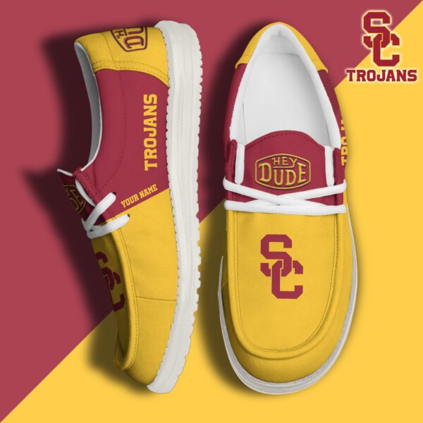 Tubopro USC Trojans Personalized Hey Dude Shoes For Men And Women