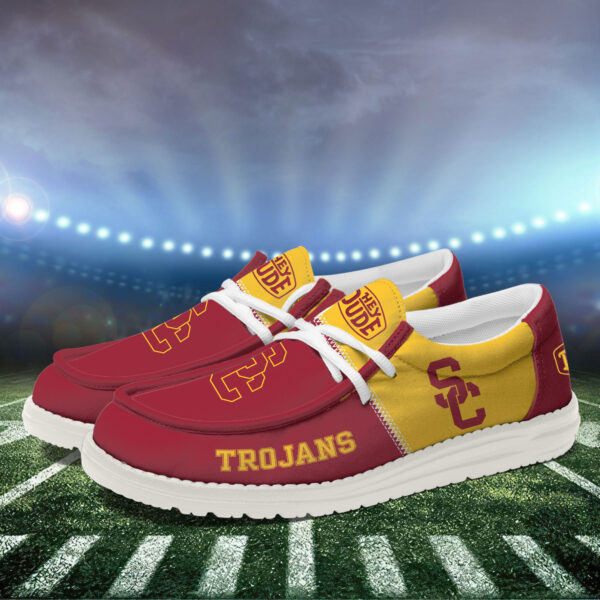 Tubopro USC Trojans Personalized Hey Dude Shoes For Men And Women - Image 3