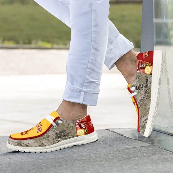 Tubopro USC Trojans Personalized Hey Dude Shoes For Men And Women - Image 4