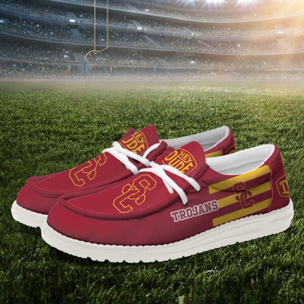 Tubopro USC Trojans Personalized Hey Dude Shoes For Men And Women - Image 2