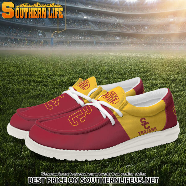 Tubopro USC Trojans Personalized Hey Dude Shoes For Men And Women - Image 2