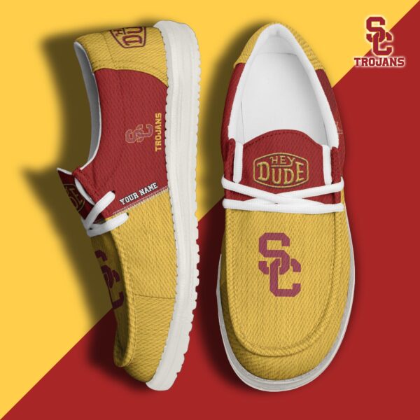 Tubopro USC Trojans Personalized Hey Dude Shoes For Men And Women