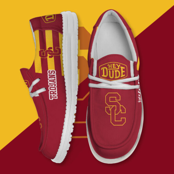 Tubopro USC Trojans Personalized Hey Dude Shoes For Men And Women