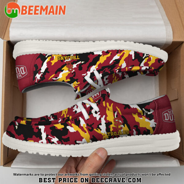Tubopro USC Trojans Personalized Hey Dude Shoes For Men And Women - Image 4