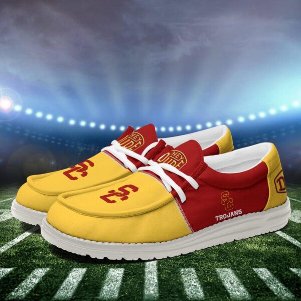 Tubopro USC Trojans Personalized Hey Dude Shoes For Men And Women - Image 4