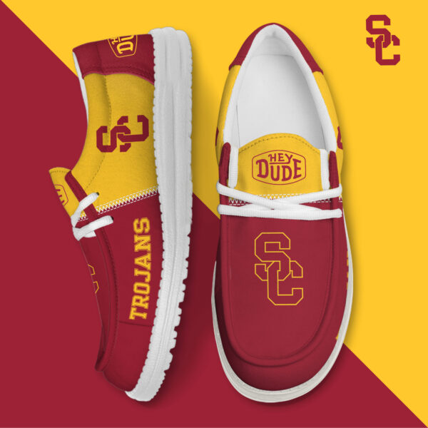 Tubopro USC Trojans Personalized Hey Dude Shoes For Men And Women