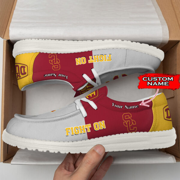 Tubopro USC Trojans Personalized Hey Dude Shoes For Men And Women - Image 2