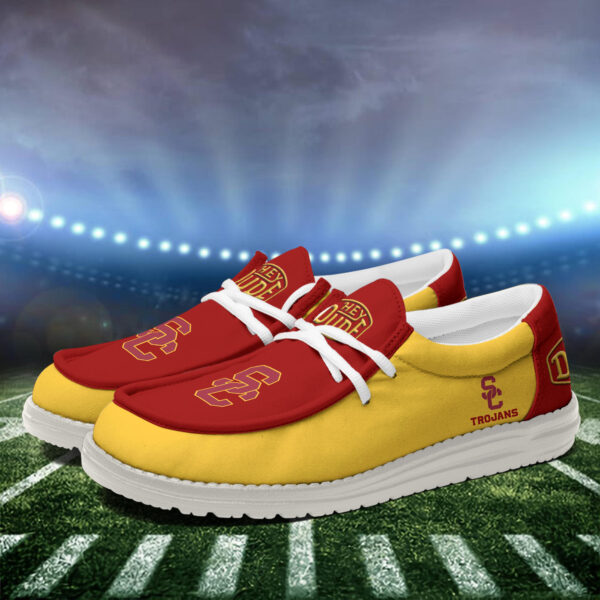 Tubopro USC Trojans Personalized Hey Dude Shoes For Men And Women - Image 3