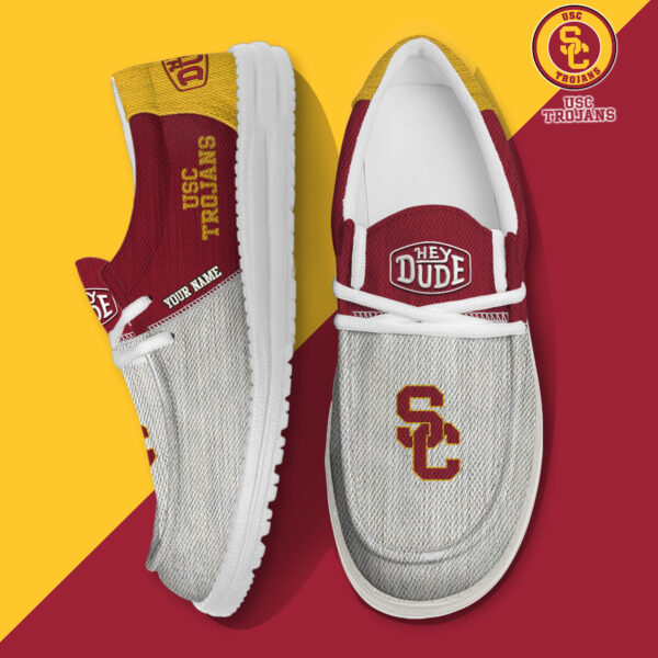 Tubopro USC Trojans Personalized Hey Dude Shoes For Men And Women
