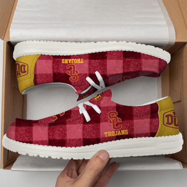 Tubopro USC Trojans Personalized Hey Dude Shoes For Men And Women - Image 5