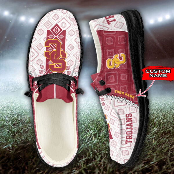 Tubopro USC Trojans Personalized Hey Dude Shoes For Men And Women - Image 3