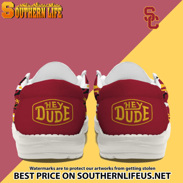 Tubopro USC Trojans Personalized Hey Dude Shoes For Men And Women - Image 3