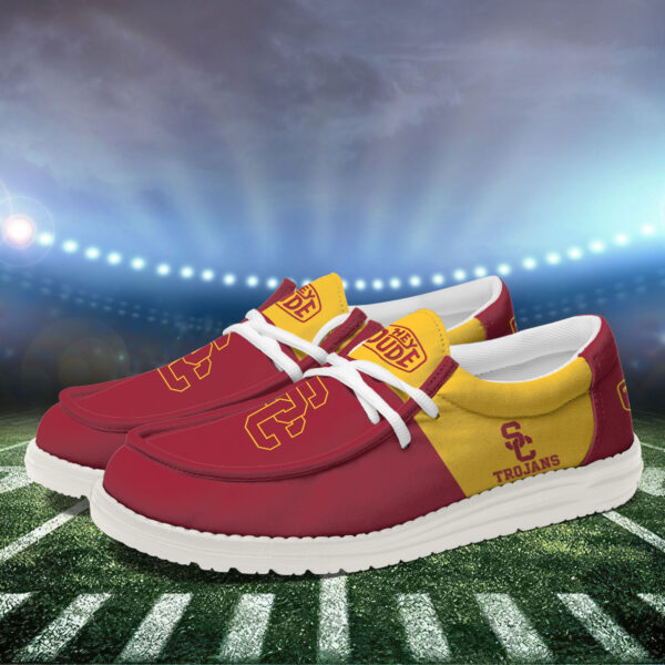 Tubopro USC Trojans Personalized Hey Dude Shoes For Men And Women - Image 3