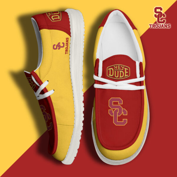 Tubopro USC Trojans Personalized Hey Dude Shoes For Men And Women