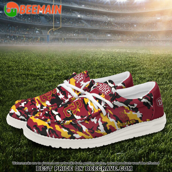 Tubopro USC Trojans Personalized Hey Dude Shoes For Men And Women - Image 2